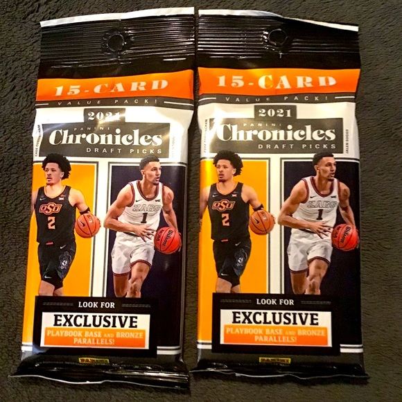 2021 Panini NBA Chronicles Draft Pick 2021 Panini Basketball Value pack set of 2